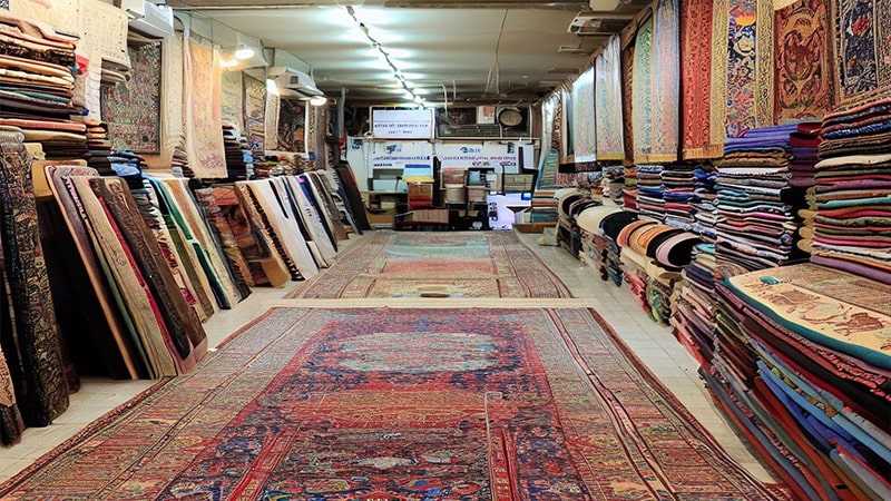 فروش تابلو فرش در بازار حضوری